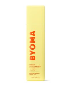 BYOMA Creamy Jelly Cleanser - Hydrating Facial Cleanser for Skin Barrier Repair -Tri-Ceramide Face Wash for Sensitive Skin & All Skin Types - Gently Removes Makeup & Excess Oil - 5.91 fl oz