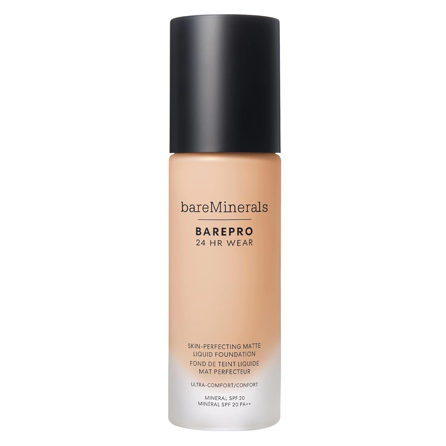 bareMinerals Barepro Performance Wear Liquid Foundation SPF 20, Breathable Makeup for Face, Full Coverage, 24HR Wear, Natural Matte Finish, Vegan - Image 21