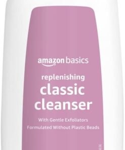Amazon Basics Replenishing Cleanser Exfoliating Face Wash, Unscented, 6.78 fl oz (Pack of 1)