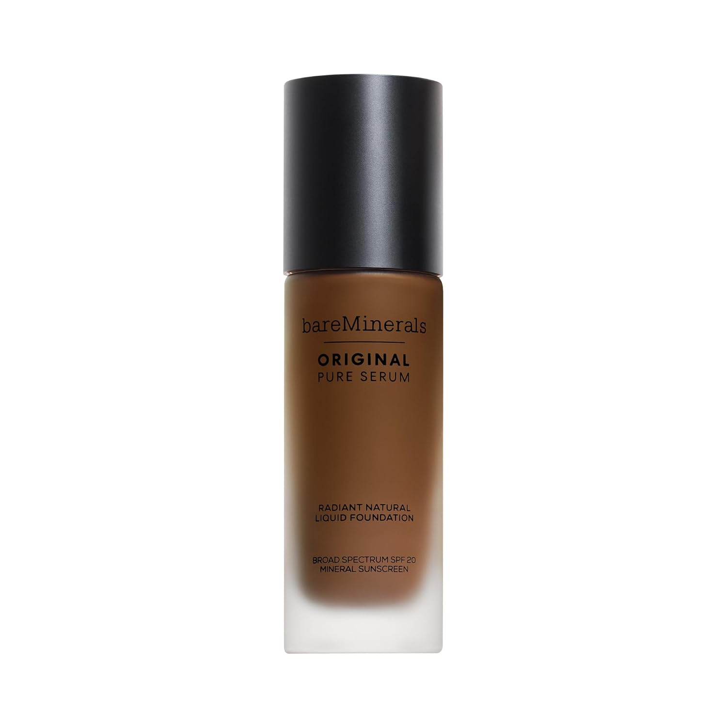 bareMinerals Original Pure Serum Radiant Natural Liquid Foundation Mineral SPF 20, Hydrating Skin Tint, Dewy Finish, Lightweight, Medium Coverage, Non-Comedogenic, Vegan - Image 8