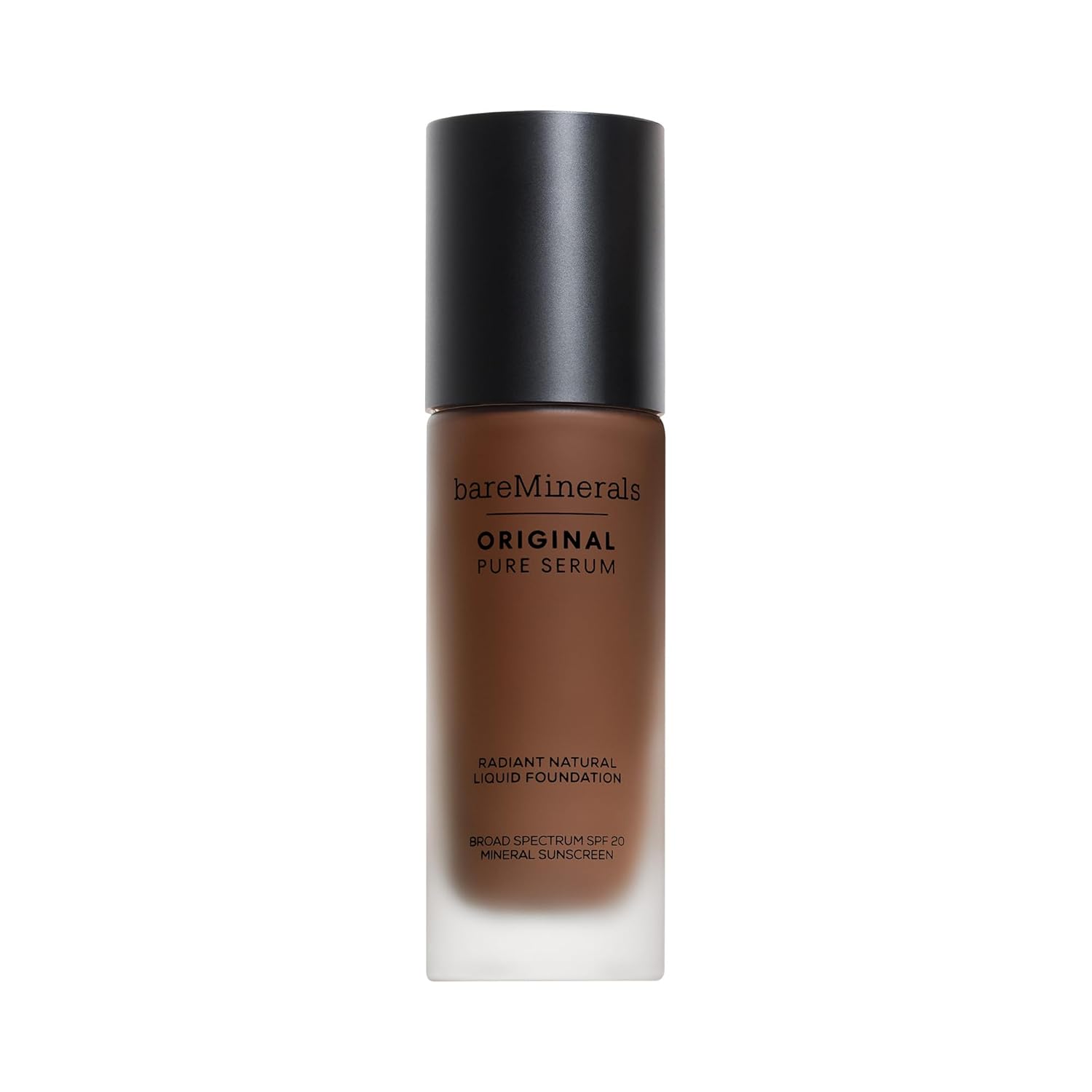 bareMinerals Original Pure Serum Radiant Natural Liquid Foundation Mineral SPF 20, Hydrating Skin Tint, Dewy Finish, Lightweight, Medium Coverage, Non-Comedogenic, Vegan - Image 7