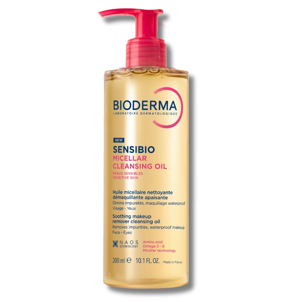 Bioderma Sensibio Micellar Cleansing Oil, 1st Ecobiological Micellar Formula Gentle Face Cleanser That Deeply Cleanses - Image 7