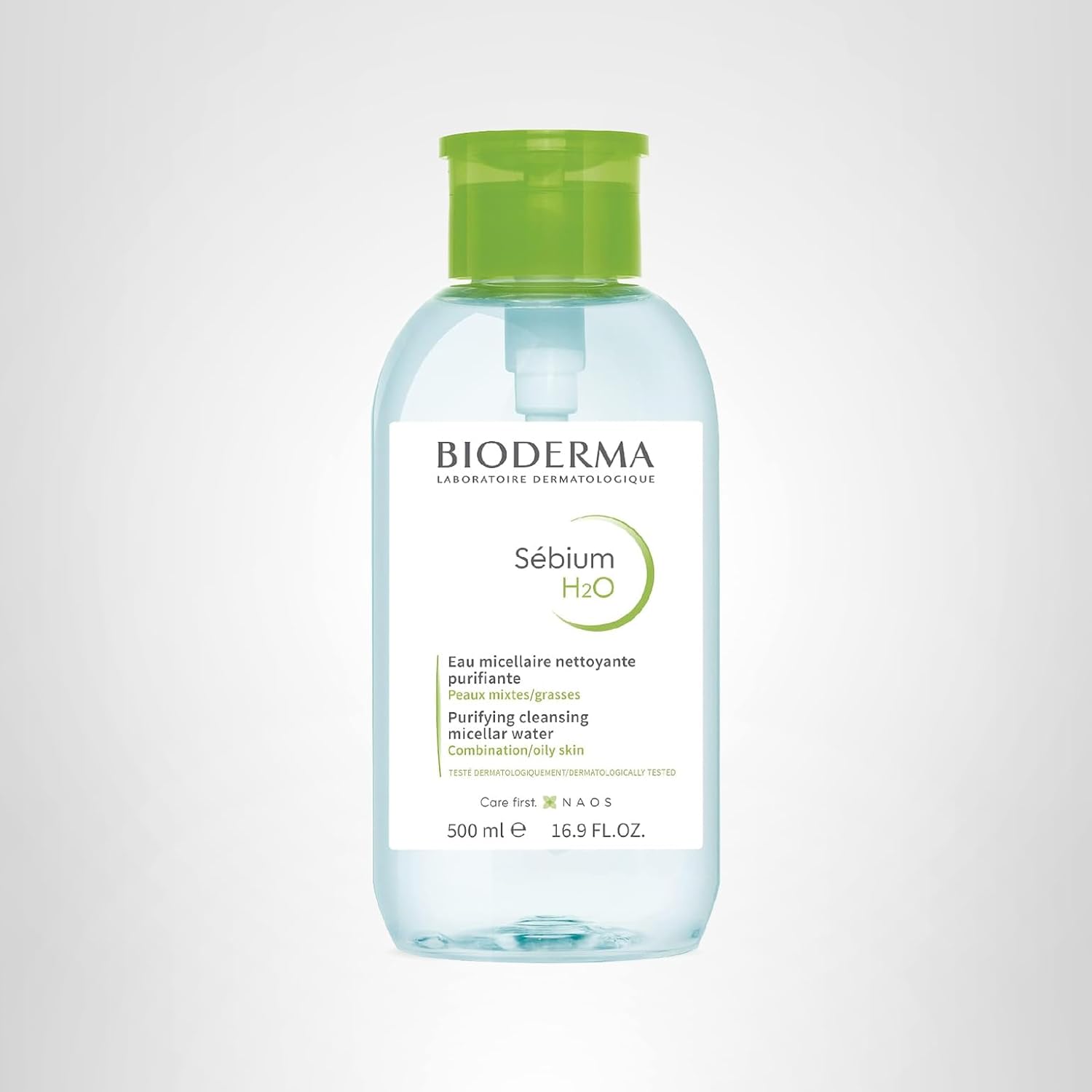 Bioderma - Sébium H2O - Micellar Water - Facial Cleanser and Makeup Remover - Face Cleanser for Combination to Oily Skin - Image 2