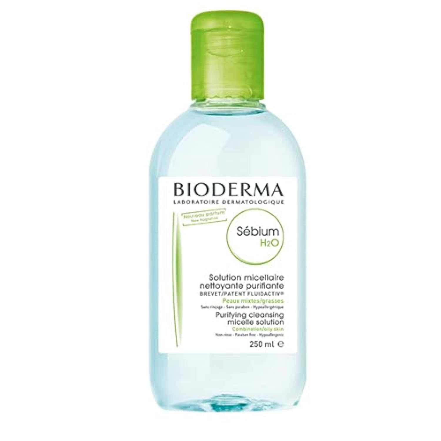 Bioderma - Sébium H2O - Micellar Water - Facial Cleanser and Makeup Remover - Face Cleanser for Combination to Oily Skin - Image 7
