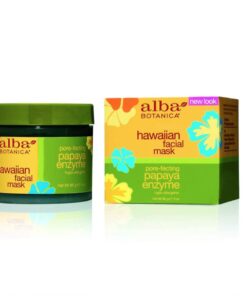 Alba Botanica Hawaiian Facial Mask, Papaya Enzyme, 3 Oz
