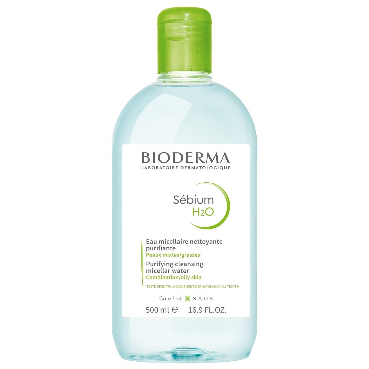 Bioderma - Sébium H2O - Micellar Water - Facial Cleanser and Makeup Remover - Face Cleanser for Combination to Oily Skin - Image 9