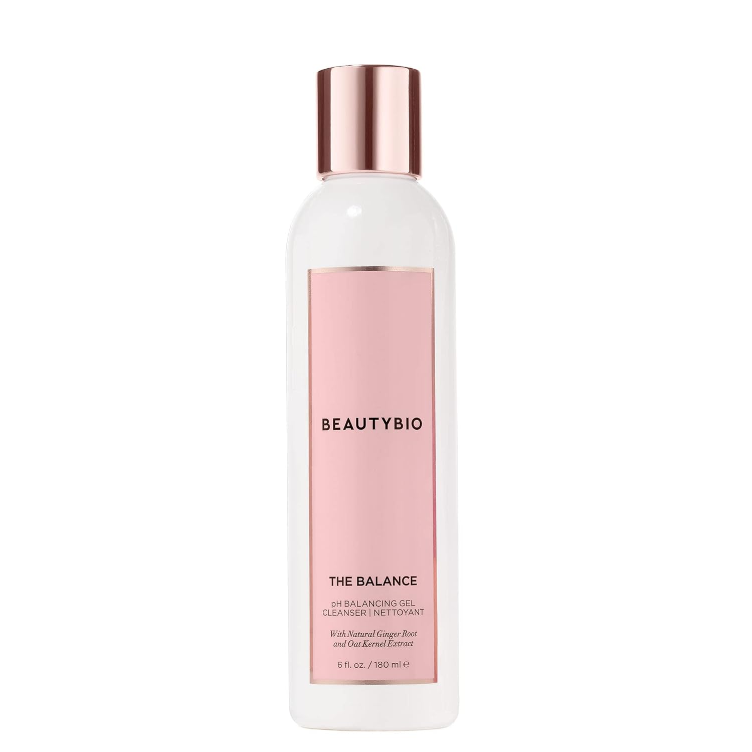 beautybio The Balance pH Balancing Facial Gel Cleanser With Natural Ginger Root & Oat Kernal Extract