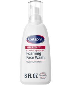 Cetaphil Redness Relieving Foaming Face Wash For Sensitive Skin, 8 Fl Oz, Gently Cleanses & Calms Sensitive Skin Without Over Drying, (Packaging May Vary)