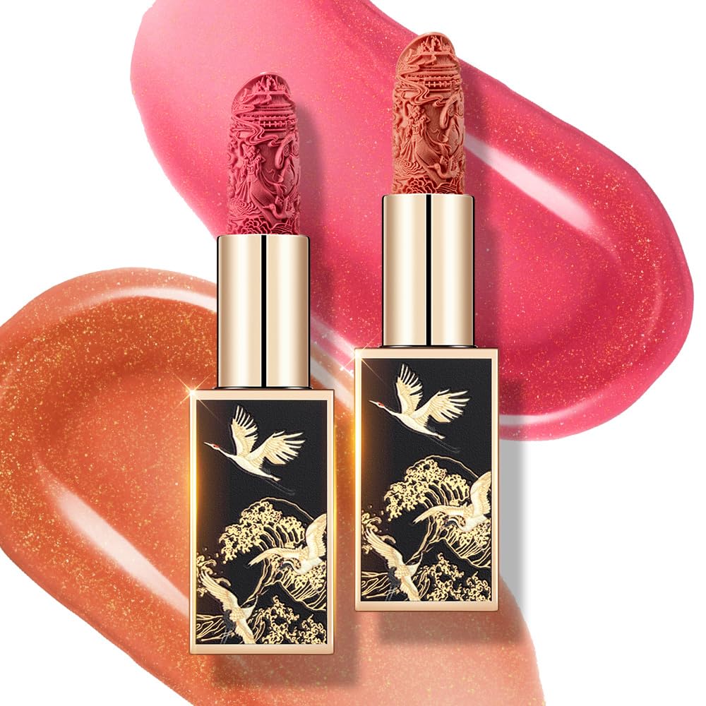 Catkin Moist Lipstick Hydrating High Impact Color Infused with Vitamin E and Avocado Oil Smooth Soft Texture Long Lasting Pink Glow Shimmer Finish 133 - Image 12