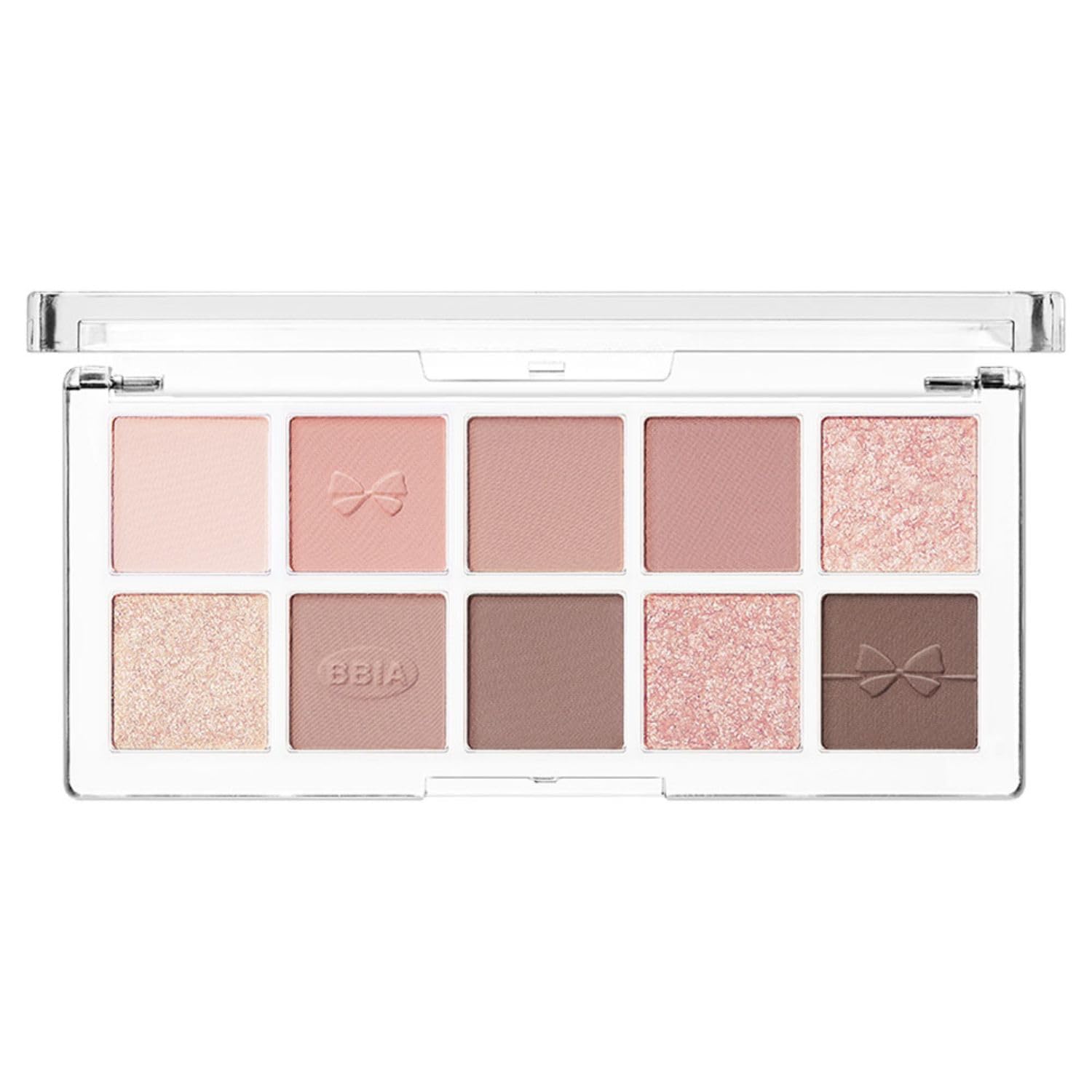 BBIA Essential Eye Palette - Buildable & Blendable Eyeshadow Palette Matte Finish & Gorgeous Shimmer Glitter Pearls Warm Cool Natural Shade Soft Shadow Colors Vegan Korean Makeup (01 YOUR MAUVE) - Image 7