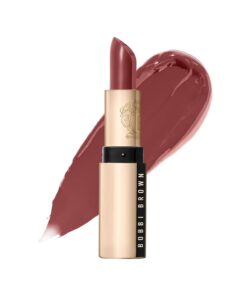 Bobbi Brown Luxe Lipstick | Bold, Skincare-Infused Lipstick for Rich Satin Finish | Chamomile Oil & Jasmine Flower Wax
