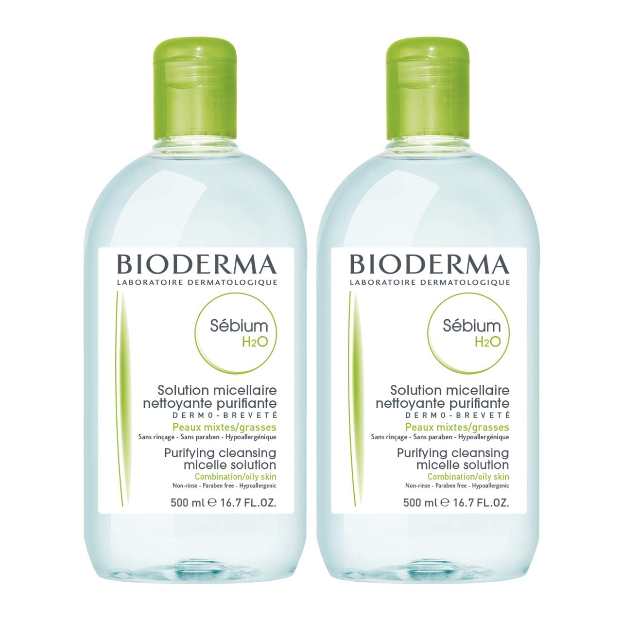 Bioderma - Sébium H2O - Micellar Water - Facial Cleanser and Makeup Remover - Face Cleanser for Combination to Oily Skin - Image 8