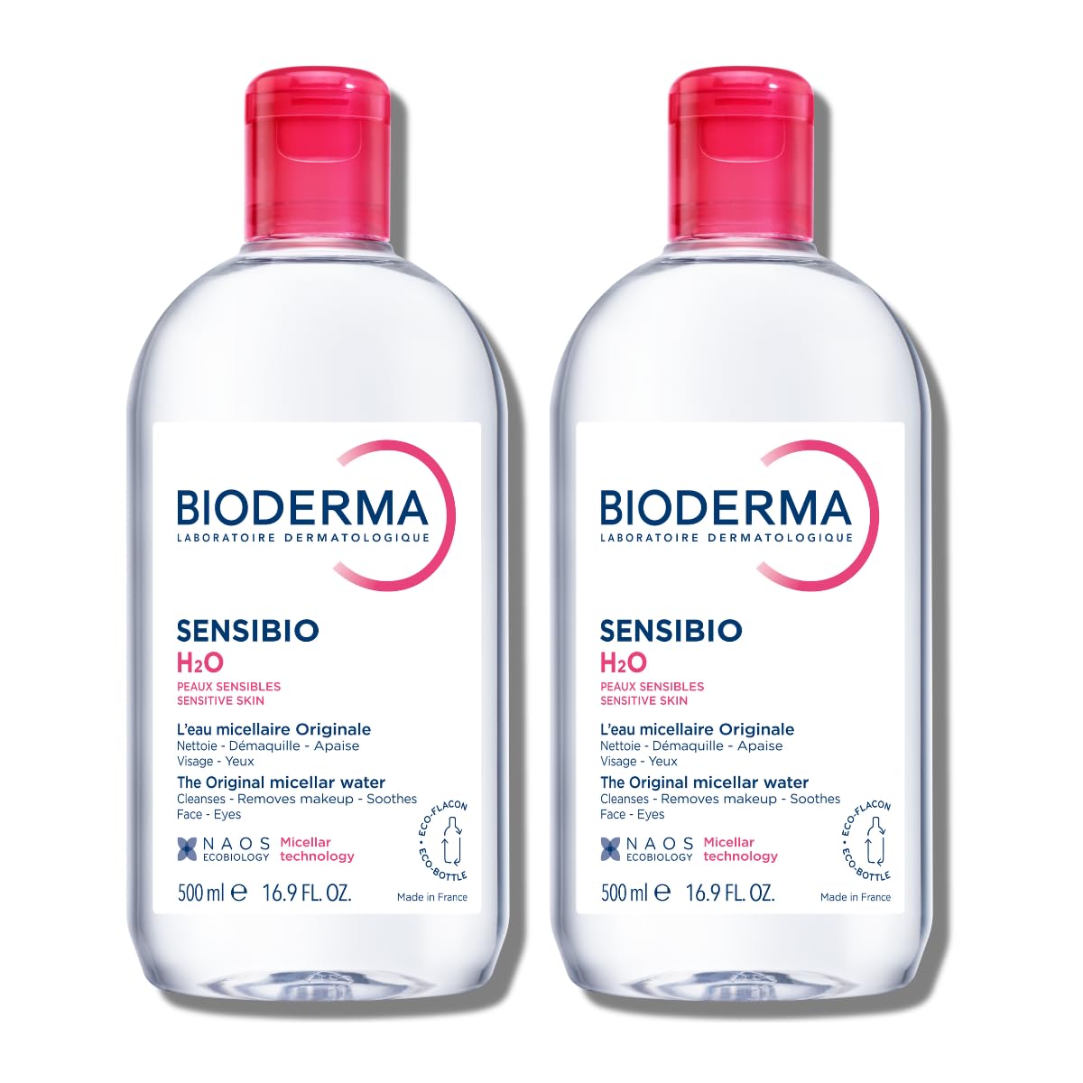Bioderma - Sensibio - H2O Micellar Water - Makeup Remover Cleanser - Face Cleanser for Sensitive Skin - Image 7