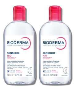 Bioderma - Sensibio - H2O Micellar Water - Makeup Remover Cleanser - Face Cleanser for Sensitive Skin