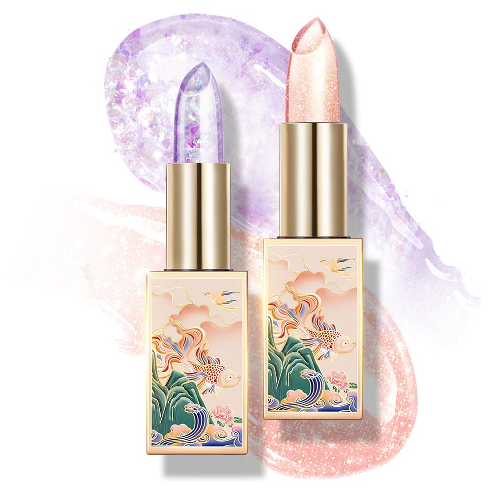 CATKIN Lip Balm Tinted Color Changing Lipstick Ultra Hydrating Lip Moistrurizer Lip Care with Vitamin E Nourishing For Cracked & Dry Lips 0.12 oz C04 Rainbow - Image 7