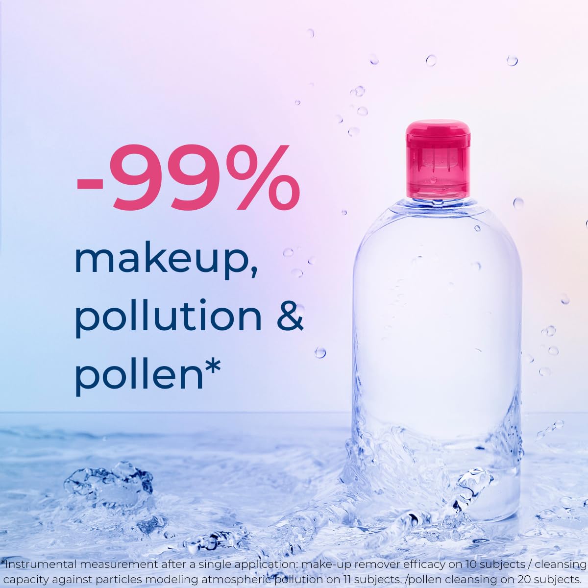 Bioderma - Sensibio - H2O Micellar Water - Makeup Remover Cleanser - Face Cleanser for Sensitive Skin - Image 6