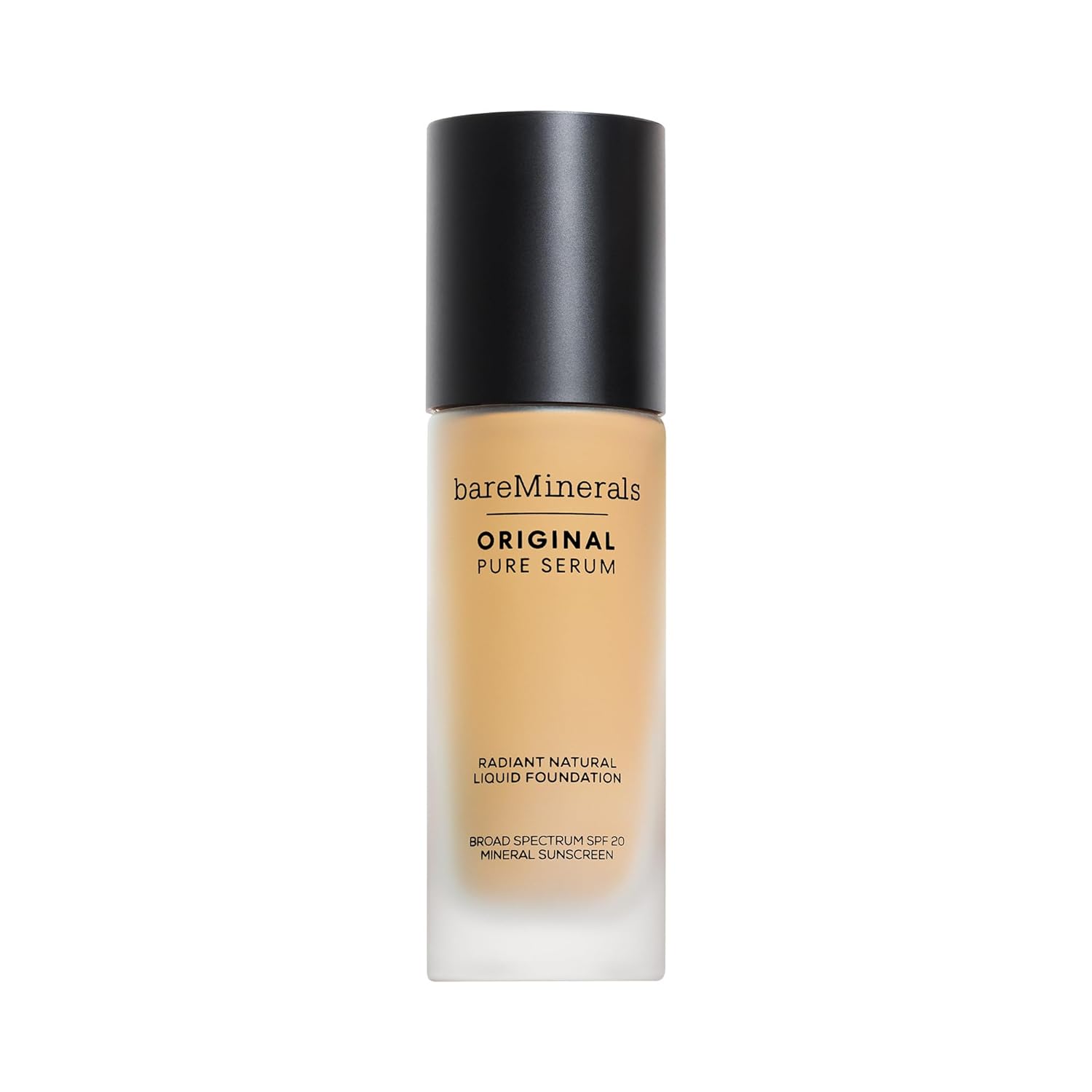 bareMinerals Original Pure Serum Radiant Natural Liquid Foundation Mineral SPF 20, Hydrating Skin Tint, Dewy Finish, Lightweight, Medium Coverage, Non-Comedogenic, Vegan - Image 11