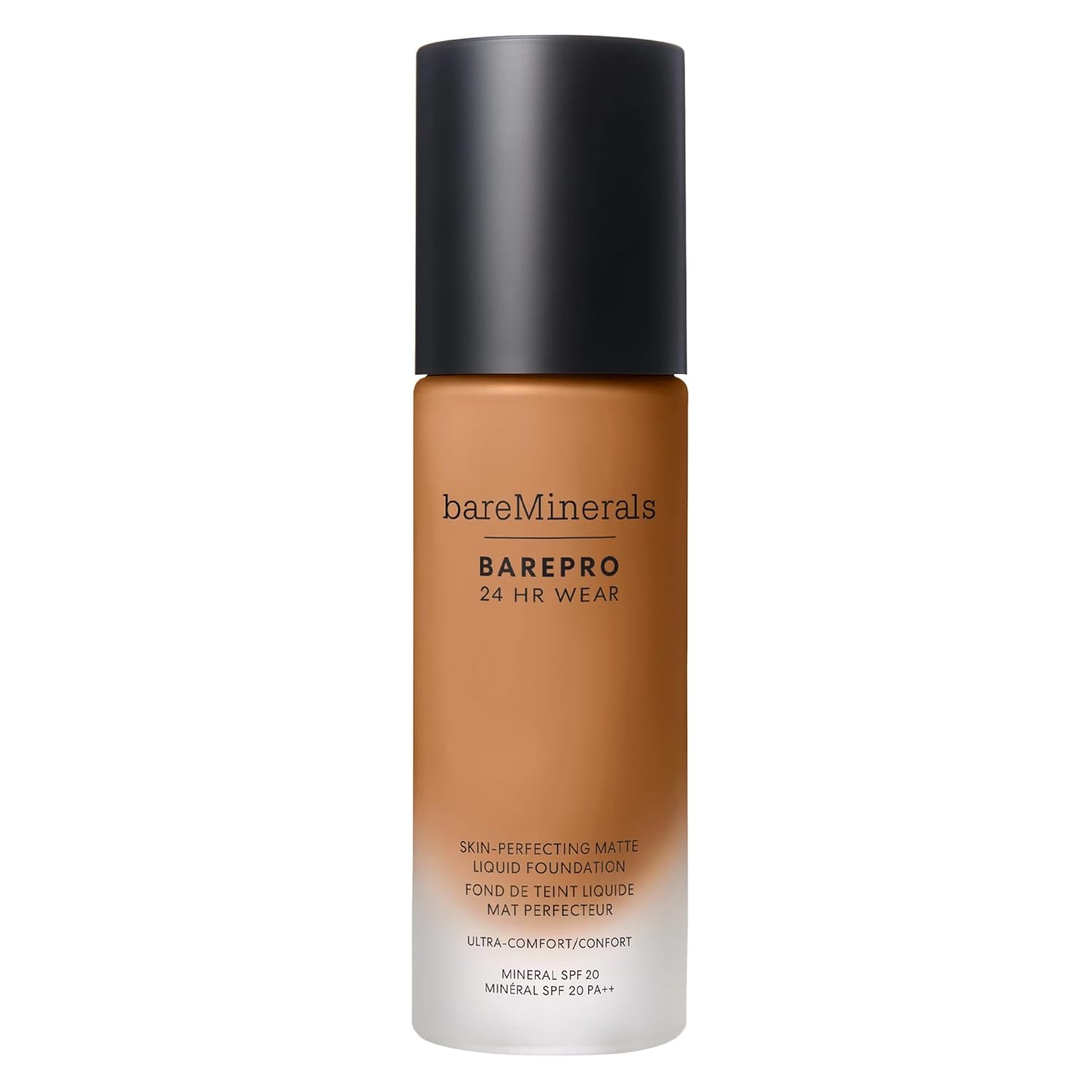 bareMinerals Barepro 24HR Wear Matte Liquid Foundation with Mineral SPF 20 + Luxe Performance Brush Bundle - Image 2