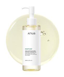 Anua Heartleaf Pore Control Cleansing Oil, Oil Cleanser for Face, Makeup Blackhead Remover, Korean Skin Care 6.76 fl oz(200ml) (original)