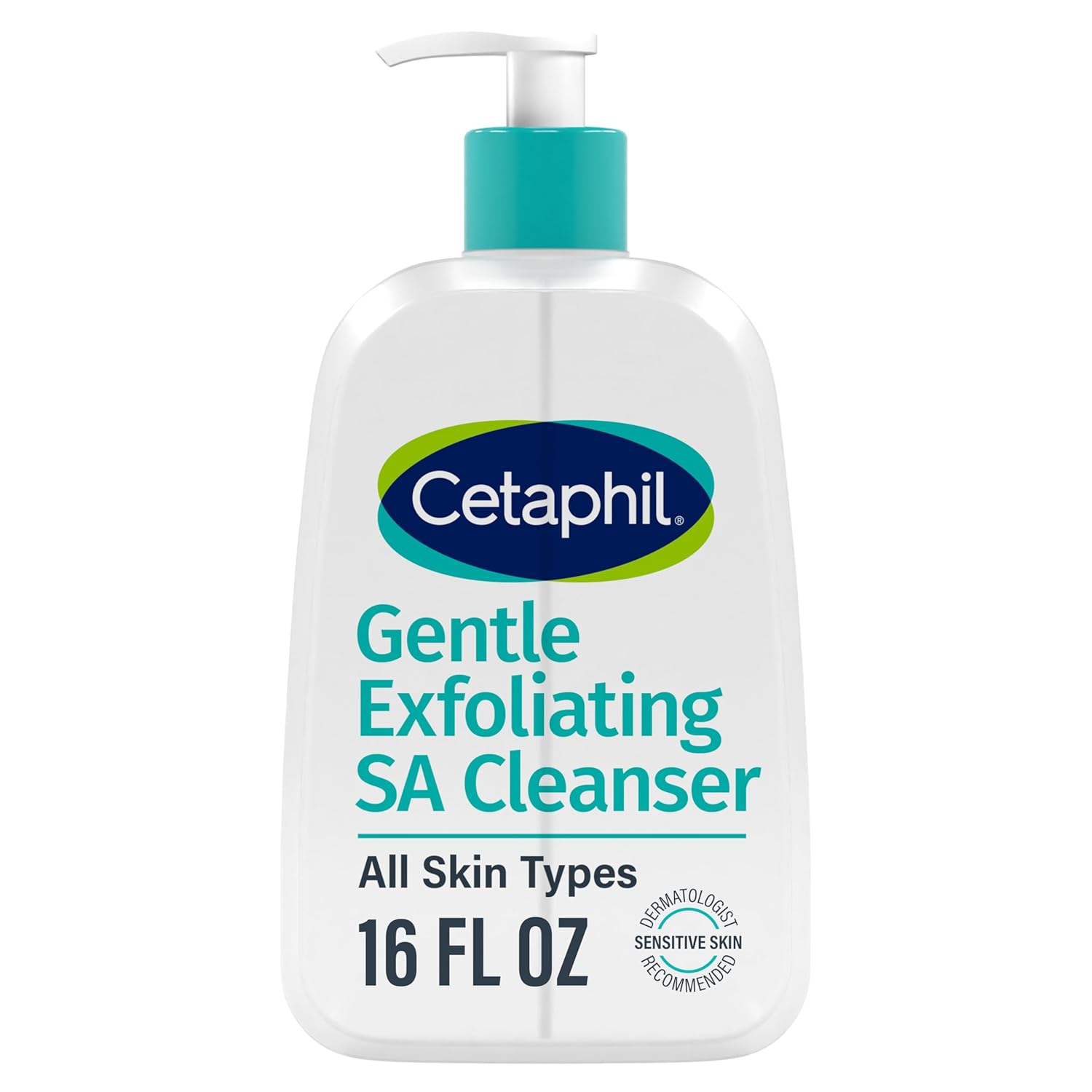 Cetaphil Gentle Exfoliating SA Cleanser, Foaming Gel Cleanser for All Skin Types, 8 Oz Pump Bottle, Salicylic Acid, Mandelic Acid & Gluconolactone, Gently Exfoliates, Dermatologist Recommended Brand - Image 7