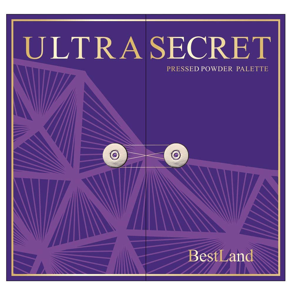 BestLand 72 Colors Ultra Secret Eyeshadow Palette, 4 in1 Color Board Matte Shimmer Glitter Nude Natural All In One Makeup Palette Blendable Pigmented Make Up Green Eye Shadow Pallet Gift Kit - Image 4