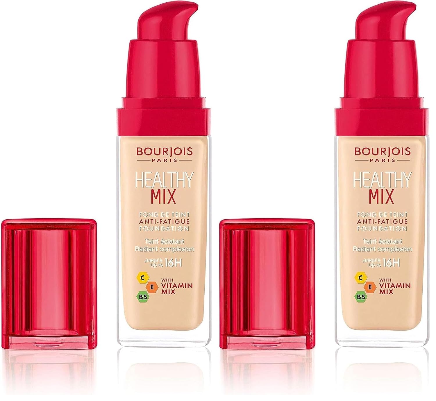 Bourjois Healthy Mix Anti-Fatigue Medium coverage Liquid Foundation 59 Amber, 30ml - Image 7
