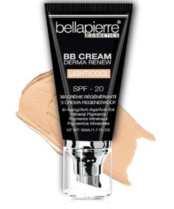 Bellapierre BB Cream SPF 20 – Mineral Sunscreen & Liquid Foundation, Lightweight Face Moisturizer with Buildable Coverage, Matte Finish, Non-Toxic, Paraben-Free, Cruelty-Free – 1.7 oz - Light Cool