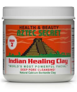 Aztec Secret– Indian Healing Clay 1 lb – Deep Pore Cleansing Facial & Body Mask – The Original 100% Natural Calcium Bentonite Clay – New Version 2