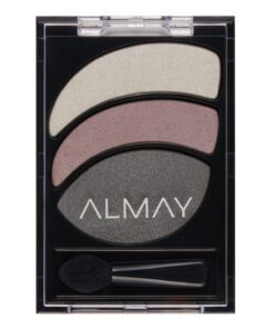 Almay Shadow Trio Palette, Longlasting Smoky Eyeshadow Makeup, Three Shades, Hypoallergenic, 040 Lavender Haze, 0.087 oz