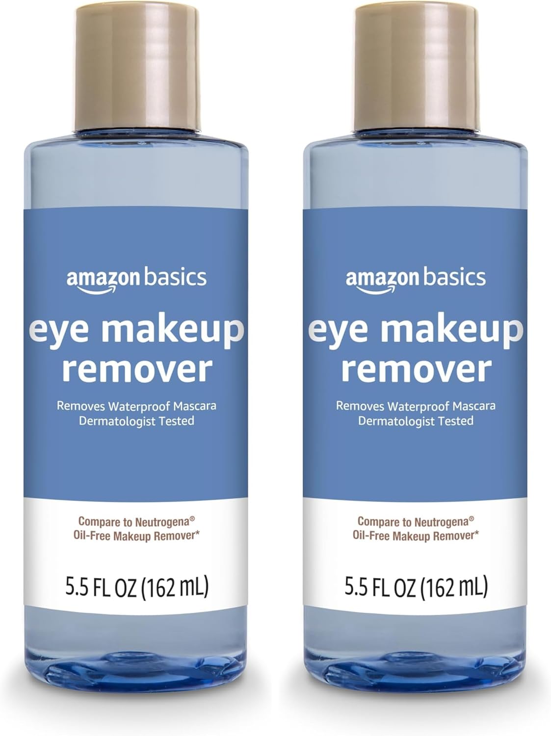 Amazon Basics Eye Makeup Remover, Removes Waterproof Mascara, Dermatologist Tested, Fragrance Free, 5.5 Fl Oz (Pack of 1) - Image 7