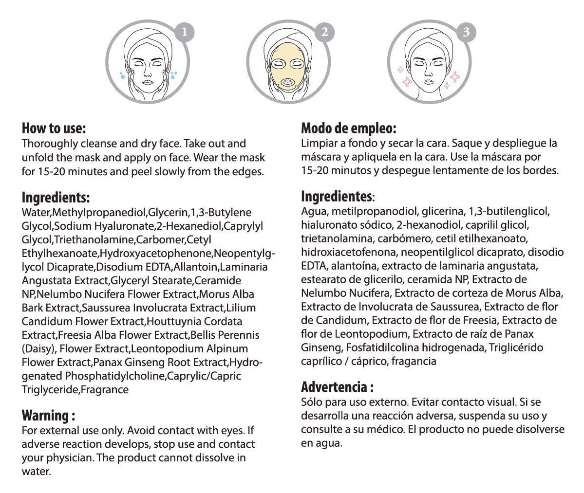 Celavi Essence Facial Sheet Face Mask Variety Set Classic Authentic Korean Moisturizing Skincare (12-Packs) - Image 4