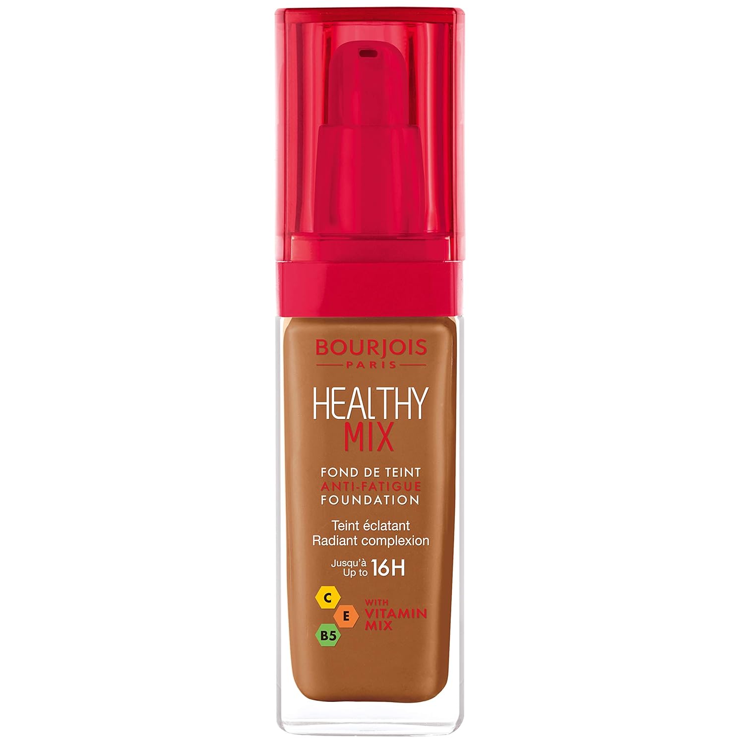 Bourjois Healthy Mix Anti-Fatigue Medium coverage Liquid Foundation 59 Amber, 30ml - Image 12