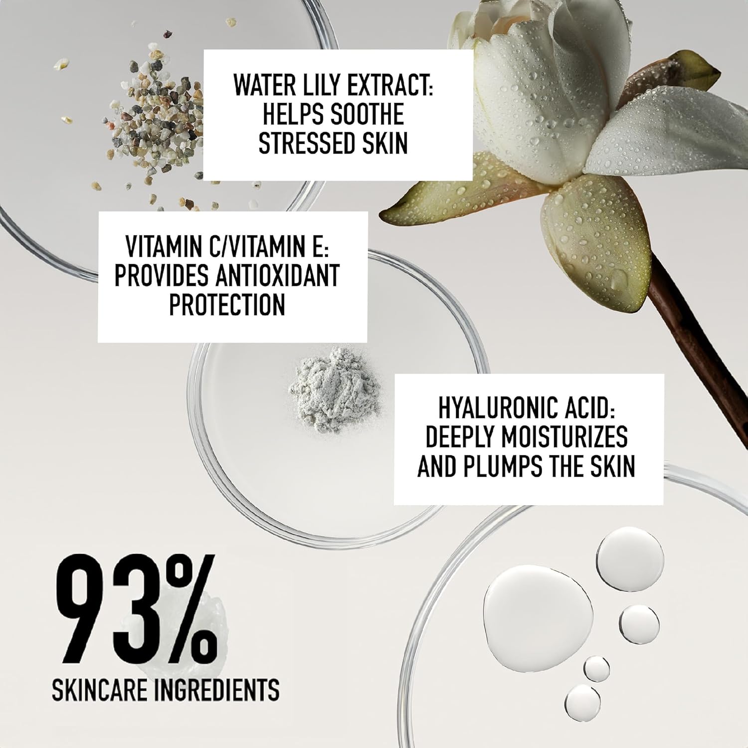 bareMinerals Original Pure Serum Radiant Natural Liquid Foundation Mineral SPF 20, Medium Deep Cool 4.5 - Image 4