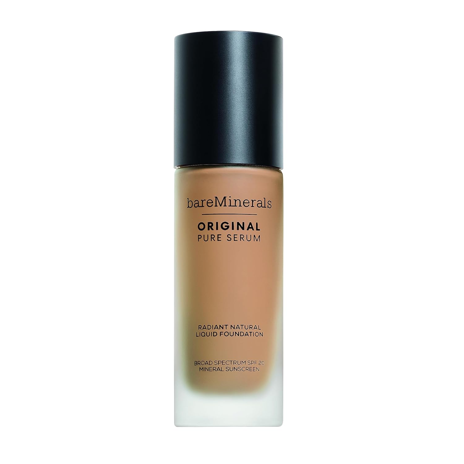 bareMinerals Original Pure Serum Radiant Natural Liquid Foundation Mineral SPF 20, Hydrating Skin Tint, Dewy Finish, Lightweight, Medium Coverage, Non-Comedogenic, Vegan - Image 14