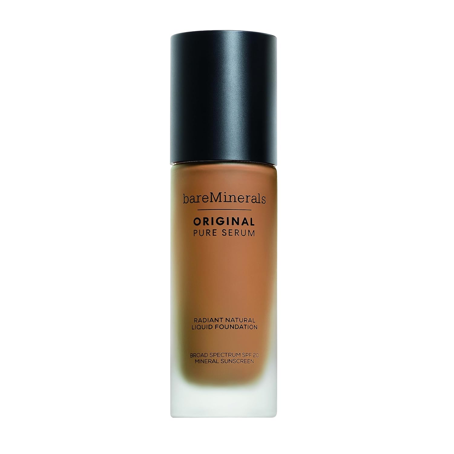 bareMinerals Original Pure Serum Radiant Natural Liquid Foundation Mineral SPF 20, Hydrating Skin Tint, Dewy Finish, Lightweight, Medium Coverage, Non-Comedogenic, Vegan - Image 13