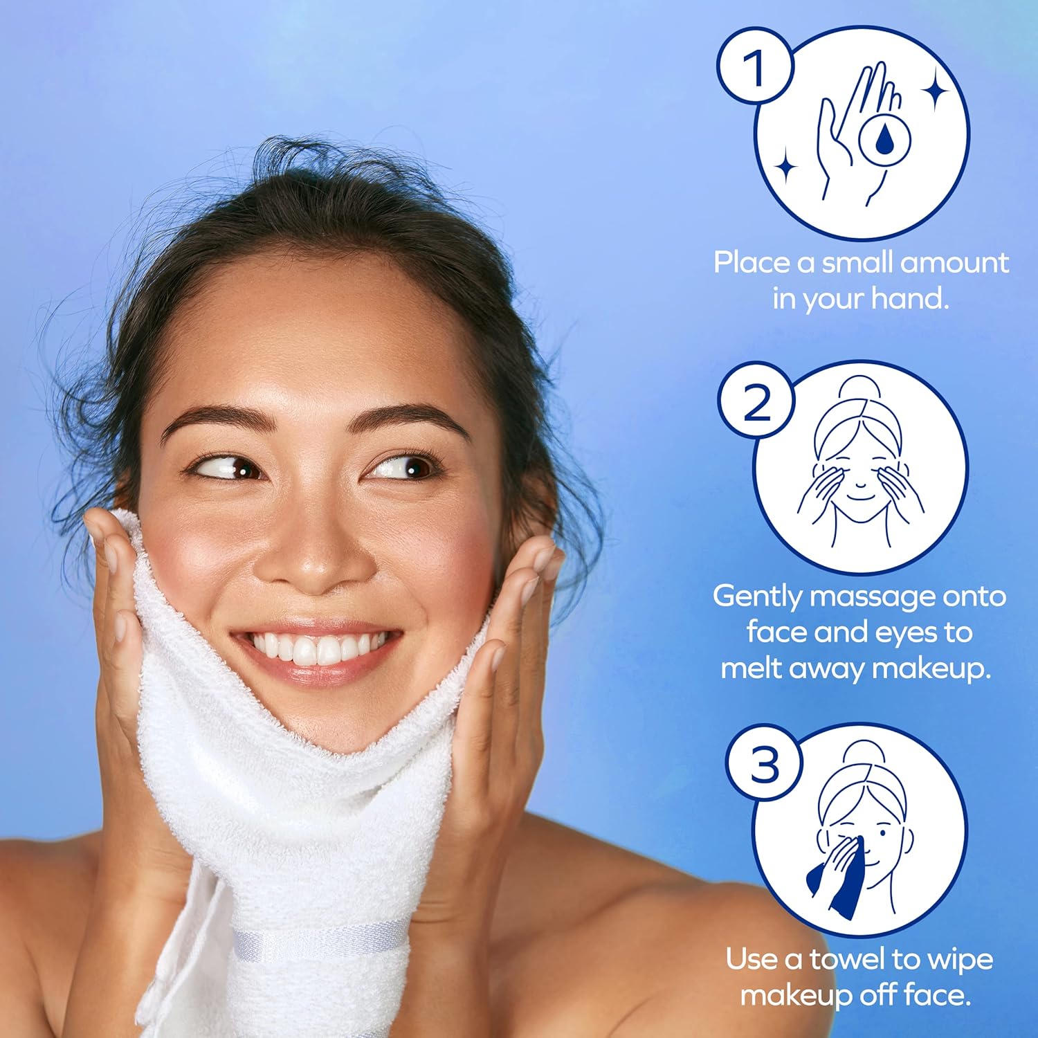 Albolene Moisturizing Cleanser & Makeup Remover Balm - Fragrance-Free Facial Cream for Cleansing & Hydration - Multi-Use Skincare for All Skin Types - No Harsh Chemicals - 12 oz - (Pack of 2) - Image 3