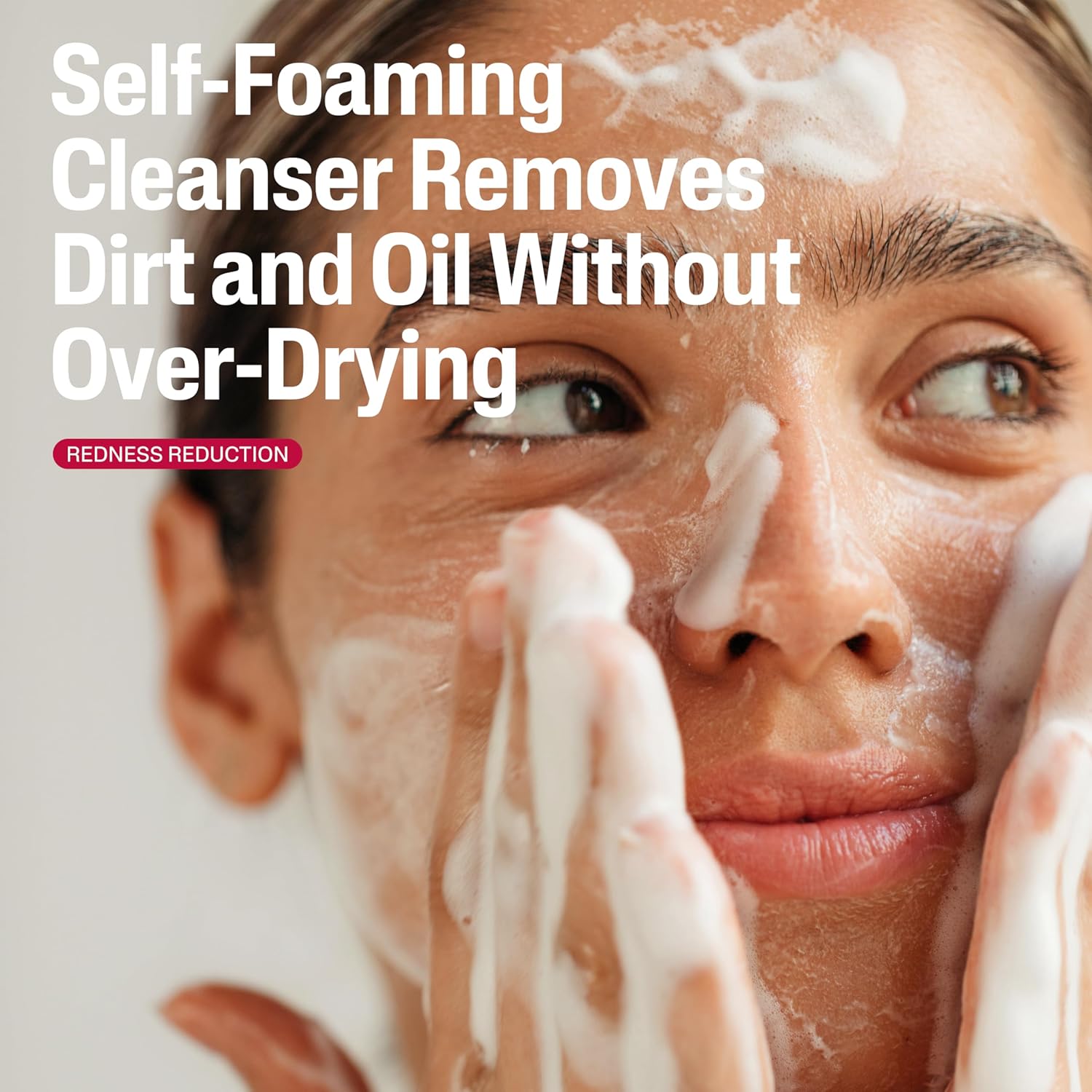 Cetaphil Redness Relieving Foaming Face Wash For Sensitive Skin, 8 Fl Oz, Gently Cleanses & Calms Sensitive Skin Without Over Drying, (Packaging May Vary) - Image 4