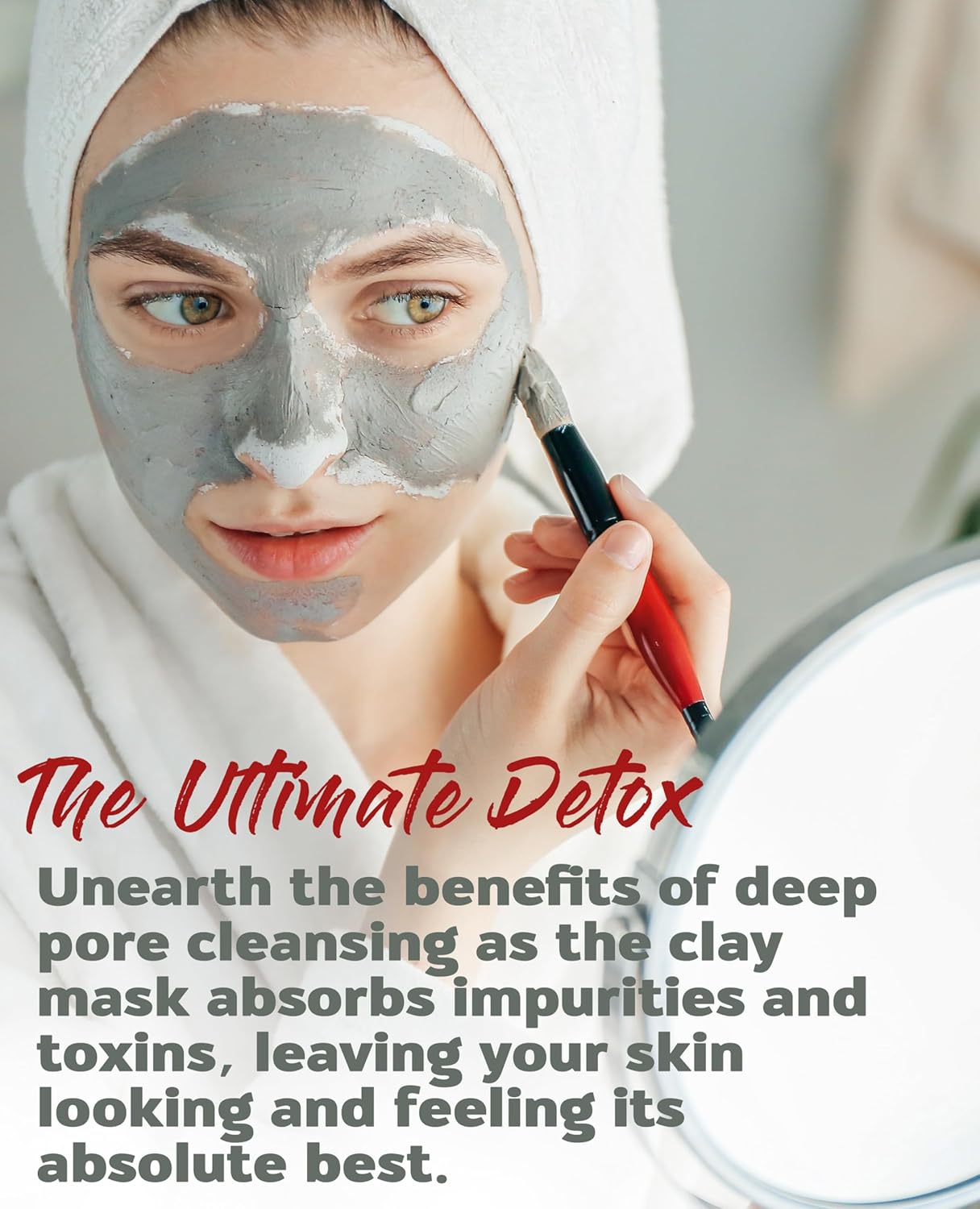 Aztec Secret– Indian Healing Clay 1 lb – Deep Pore Cleansing Facial & Body Mask – The Original 100% Natural Calcium Bentonite Clay – New Version 2 - Image 5