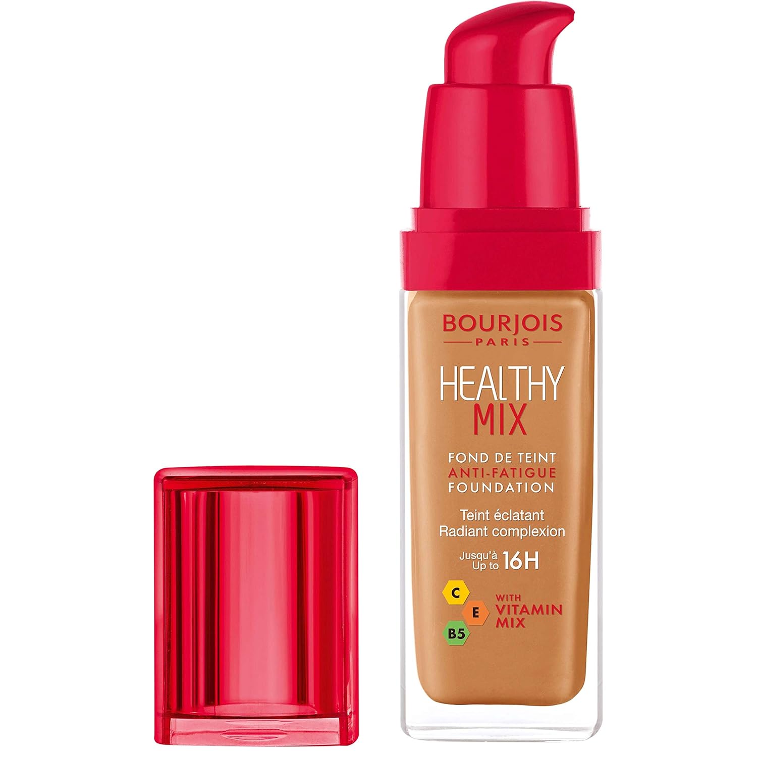 Bourjois Healthy Mix Anti-Fatigue Medium coverage Liquid Foundation 59 Amber, 30ml - Image 11