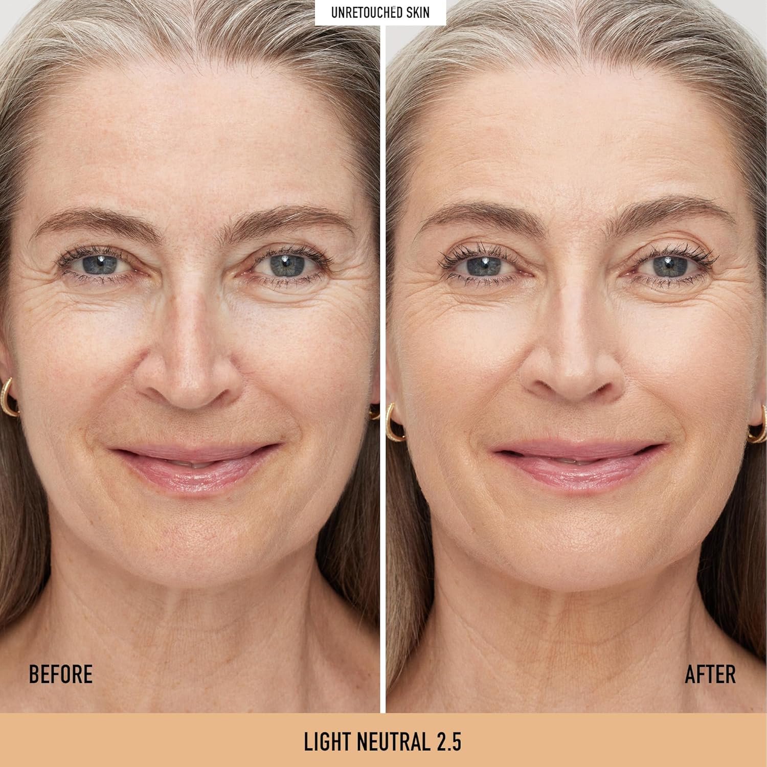 bareMinerals Original Pure Serum Radiant Natural Liquid Foundation Mineral SPF 20, Hydrating Skin Tint, Dewy Finish, Lightweight, Medium Coverage, Non-Comedogenic, Vegan - Image 3