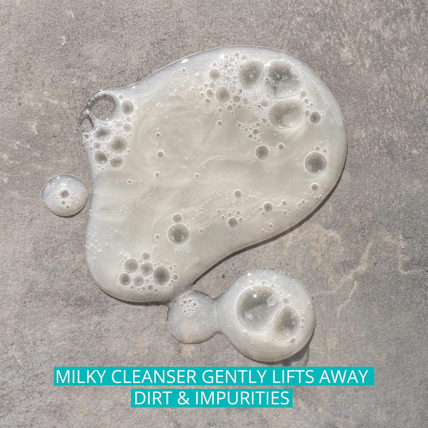 Aveeno Calm + Restore Facial Cleanser for Sensitive Skin, Hydrating Gentle Milky Face Cleanser with Nourishing Oat and Feverfew, Hypoallergenic Formula, Fragrance Free, 7.8 fl oz - Image 4