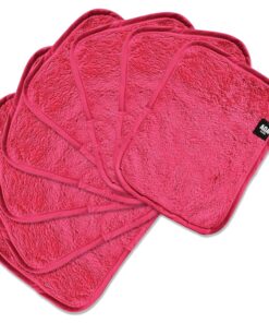 AOA Studio Microfiber Face Cloth Makeup Erase Remover Face Towels Reusable Microfiber Cleansing Towel Remove Makeup with Water7.8" X 6.2", All Skin type and Even Sensitive Skin (8 packs)