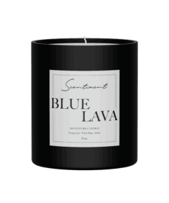 Blue Lava Candle