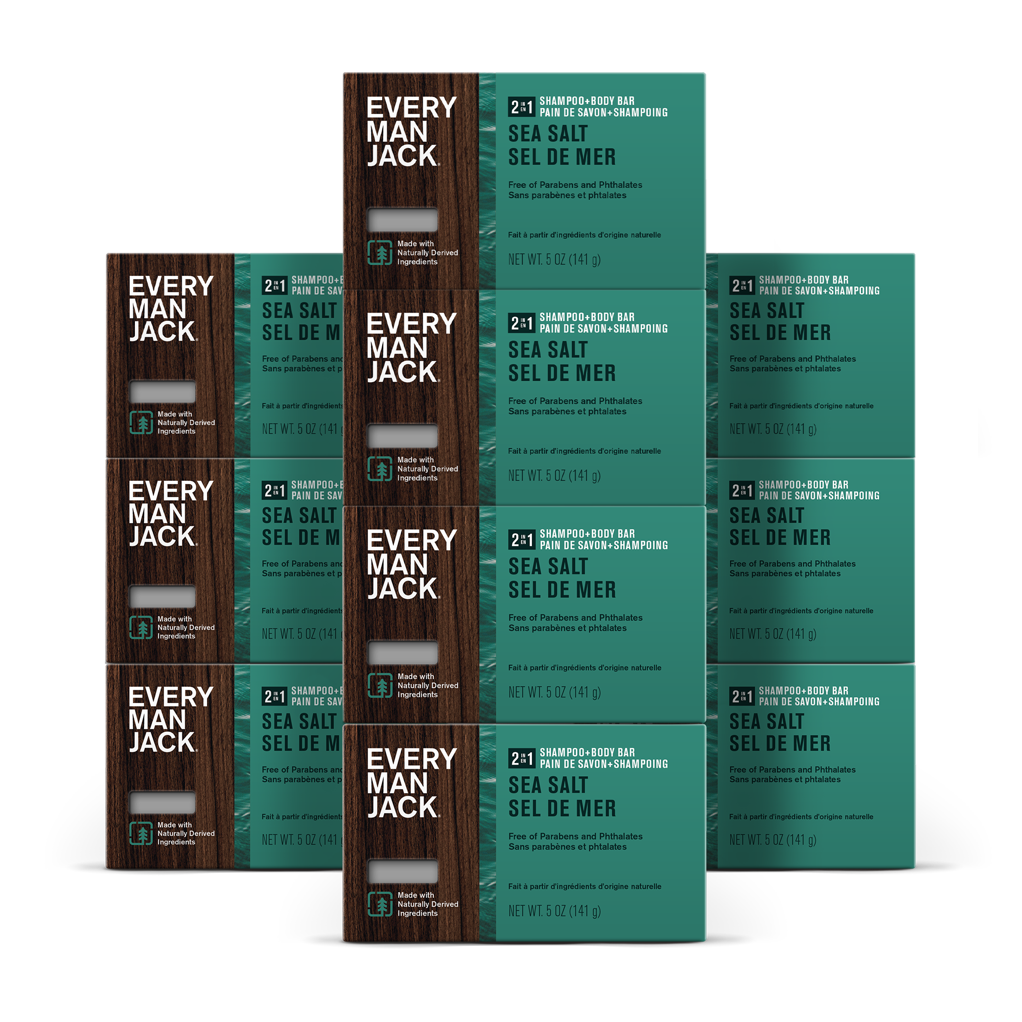 2-in-1 Shampoo + Body Bar Stock Up Bundle
